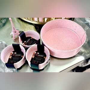 Pink 4 pcs Masterclass Speckled bakeware set